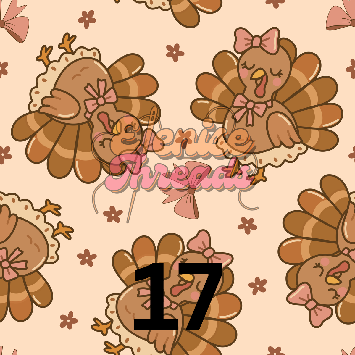Preorder Christmas - turkeys