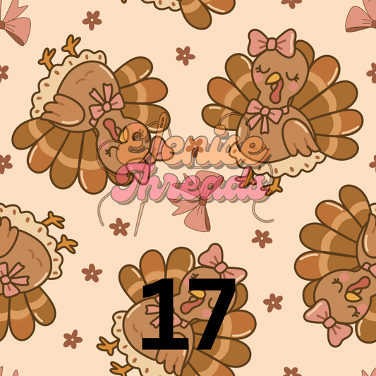Christmas - Preorder Bottoms - Turkeys