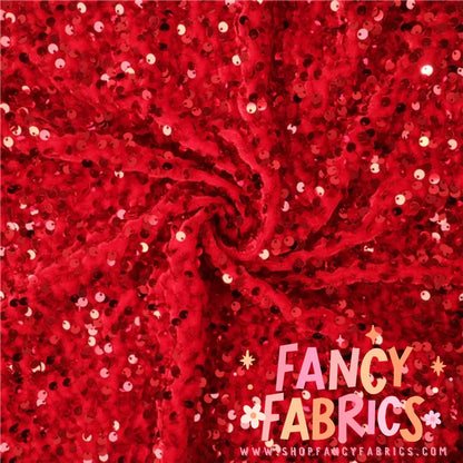 Red Sequin Bow