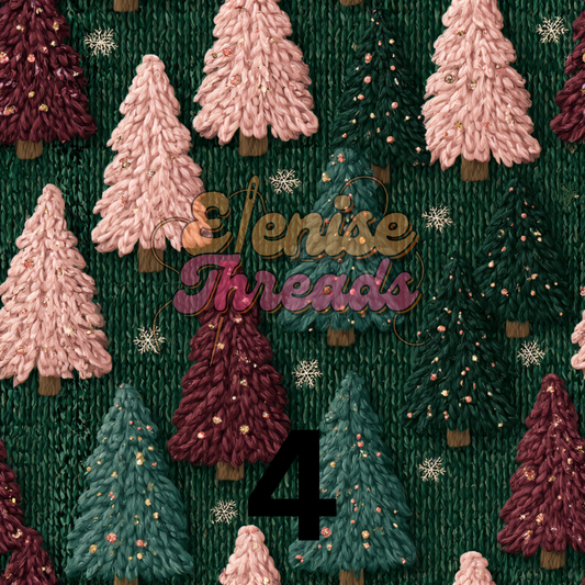 Preorder Christmas - 3D trees
