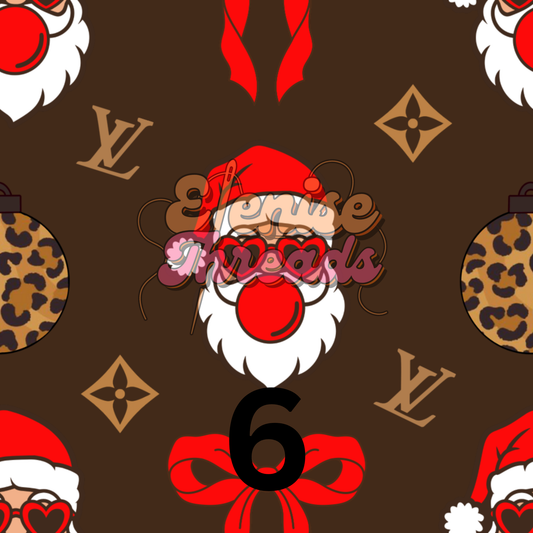 Preorder Christmas - boujee santa