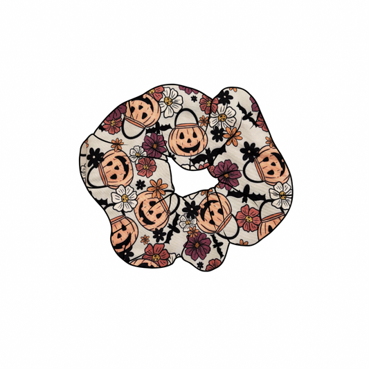 Pumpkin Buckets Scrunchie