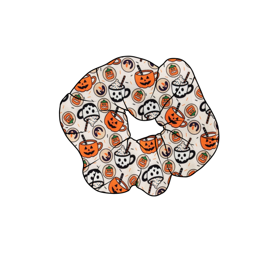 Halloween Cookies Scrunchie