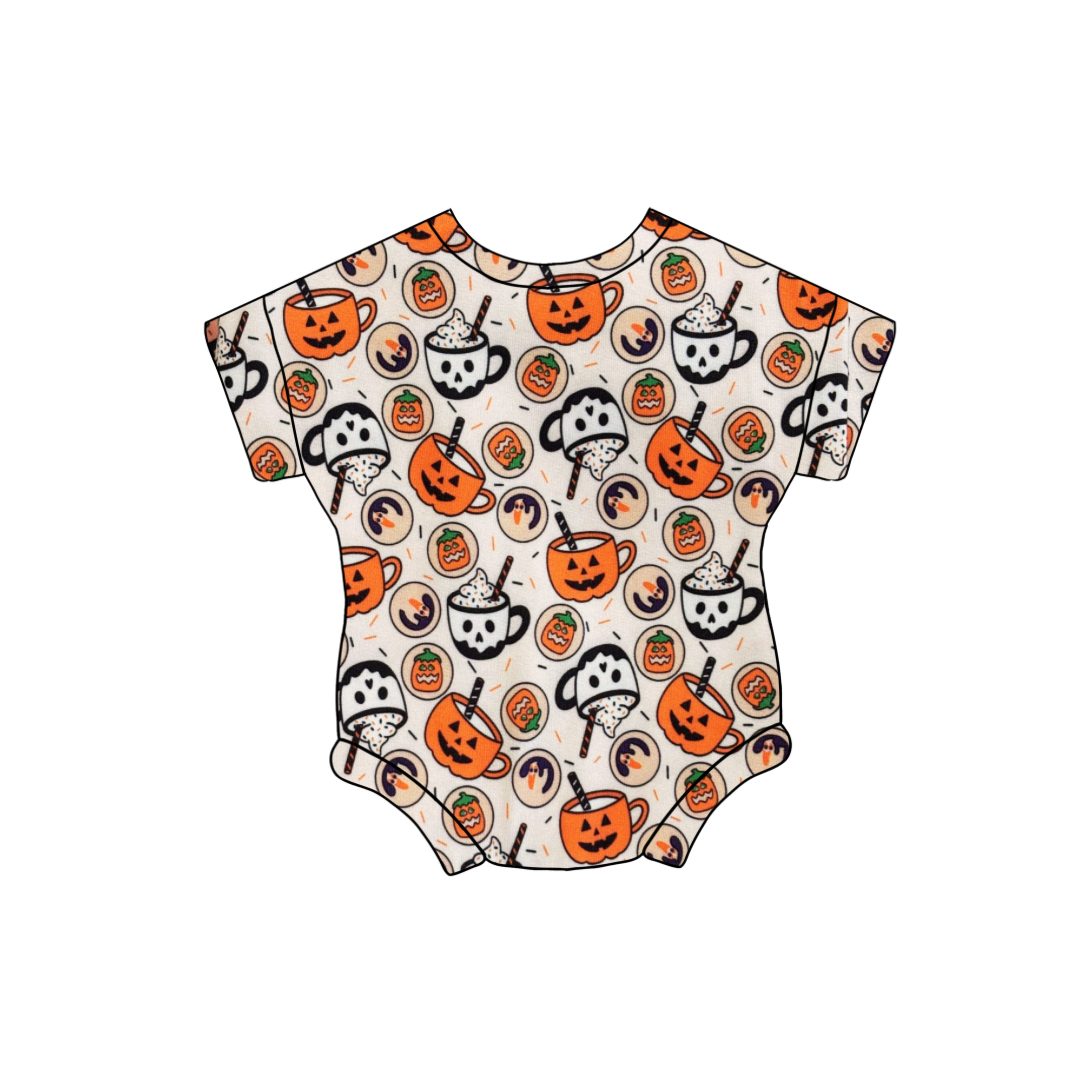 Halloween Cookies Tee/Sweater Romper