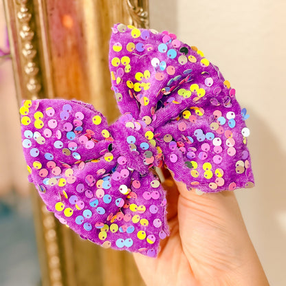 Purple Sequins