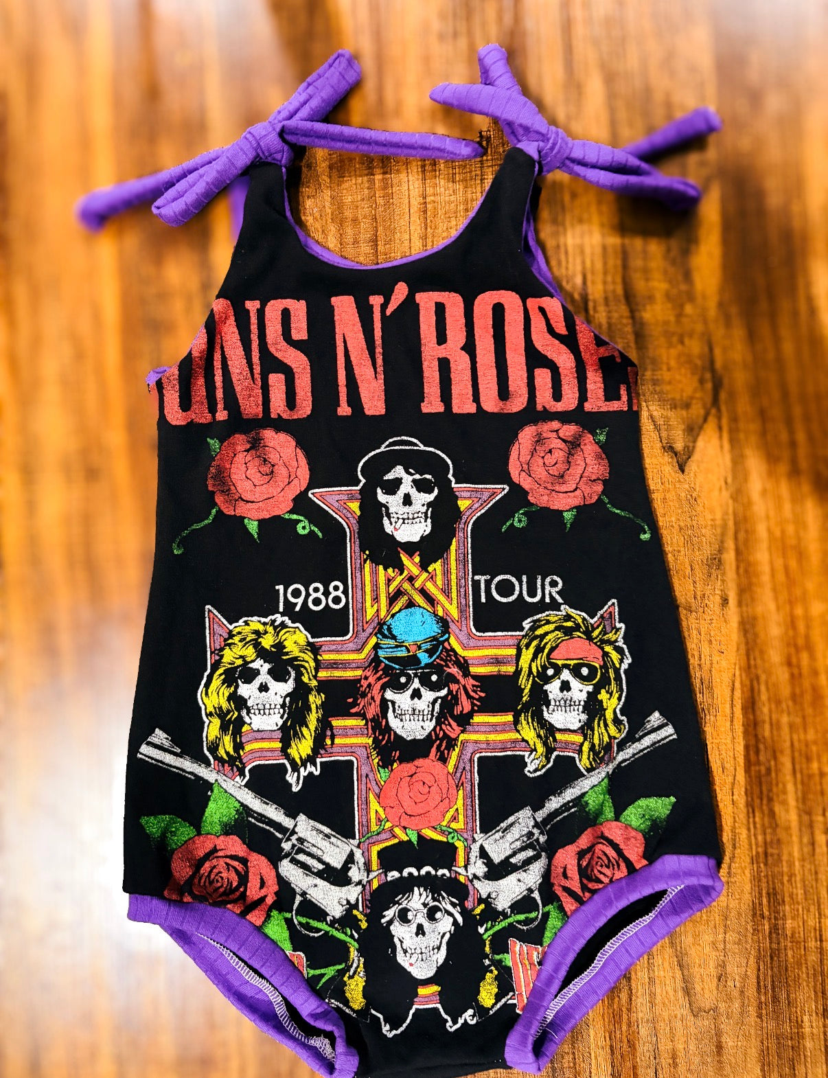 3T Guns’N’Roses Camellia Romper