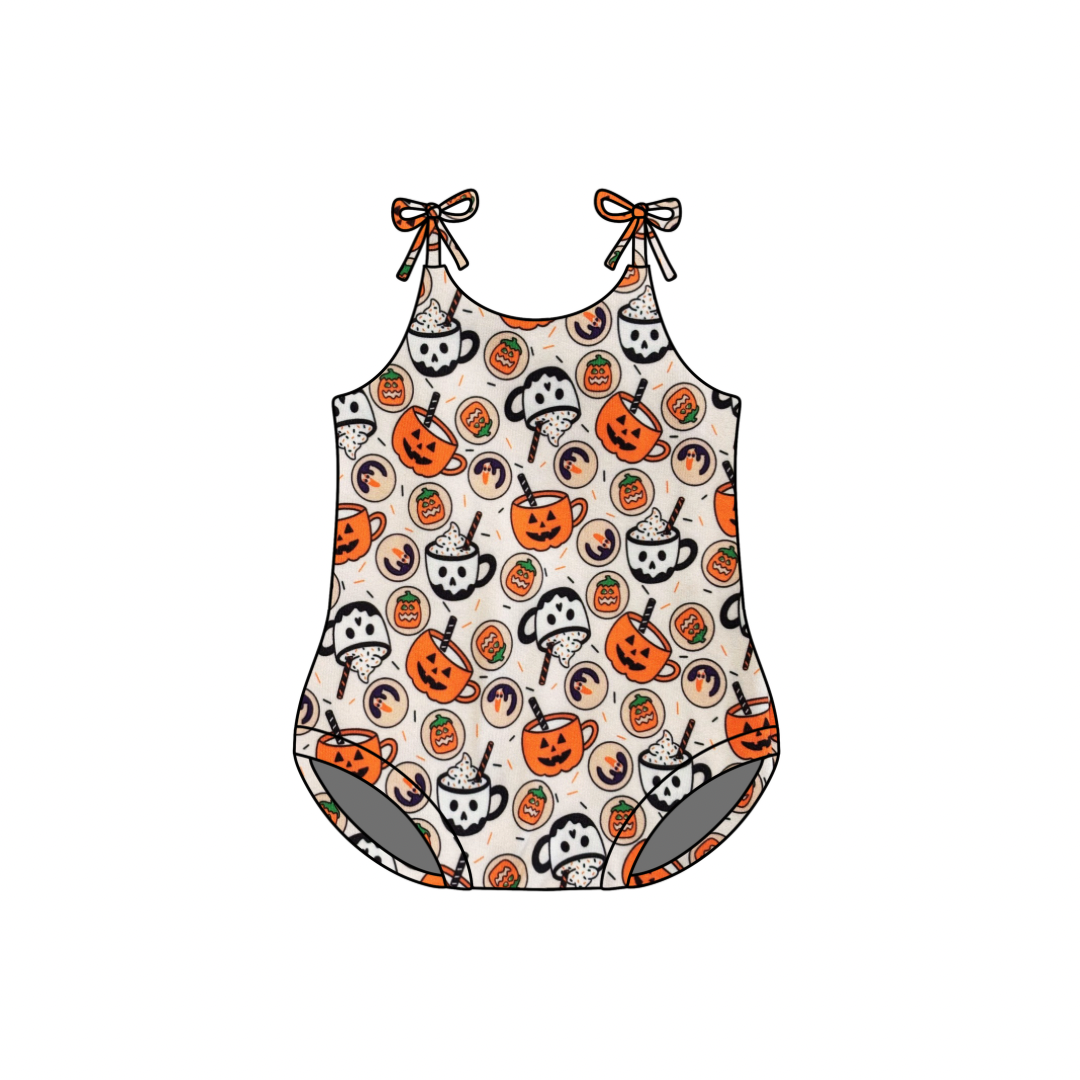 Halloween Cookies Bubble Romper