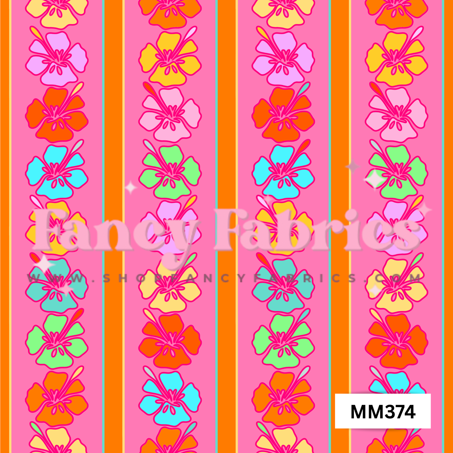 Floral Stripes Knotted/Twist