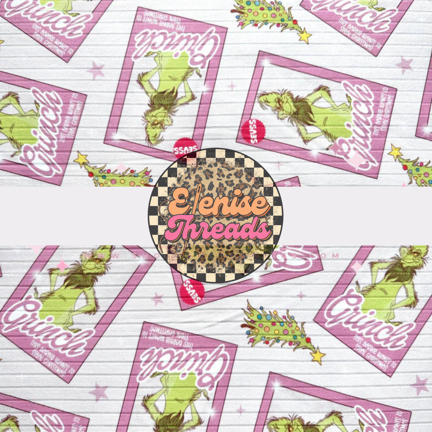 Grinchy Barbie Camellia Top