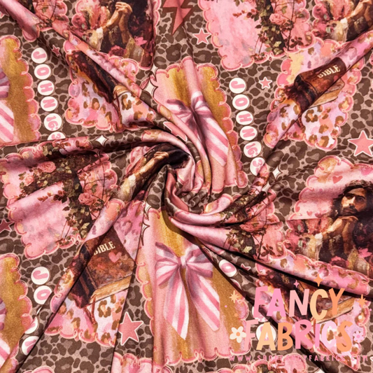 Vintage Jesus Scrunchie