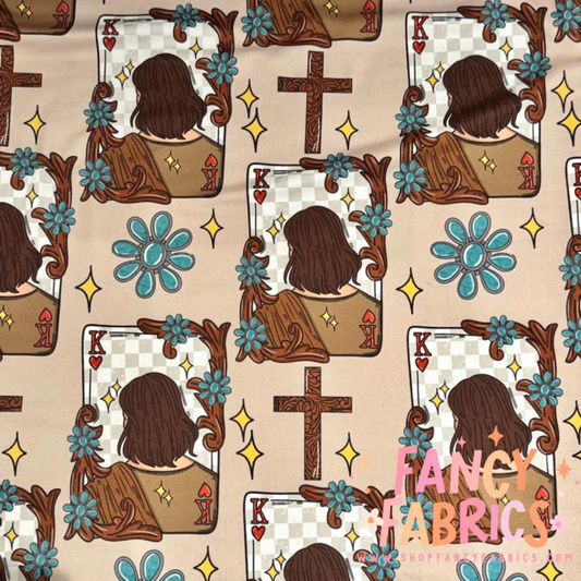 Jesus is King Scrunchie